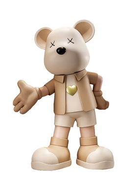 网红落地暴力熊店铺开业门口玻璃橱窗装饰品布置吸睛拍照打卡摆件