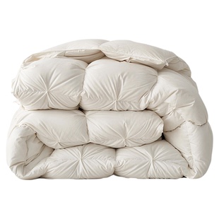 多喜爱羽绒被95白鹅绒被冬被春秋被子鹅绒保暖西伯利亚进口鹅绒