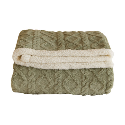 毛毯冬季加厚法兰绒毯子