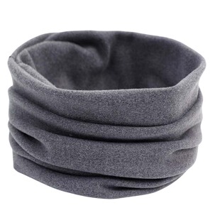 双面绒德绒加绒加厚脖套保暖方防风寒护脖颈套纯色男女款围脖秋冬