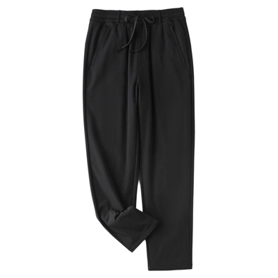 轻户外休闲安心绒鹅绒裤男女同款