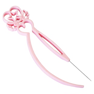 拼豆工具5件套单针豆笔分豆盘豆铲辅助神器粉色套装拼豆豆diy彩色