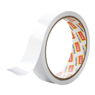 得力双面胶高粘度儿童手工两面双面胶强力固定不留痕棉纸双面宽胶带学生用diy手撕超薄透明批发文具办公用品