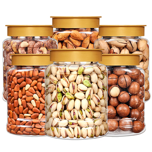坚果礼盒混合整箱5斤组合罐装4斤干果大全年货零食大礼包散装批发