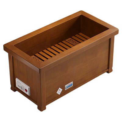 红健深桶加宽实木电暖脚器