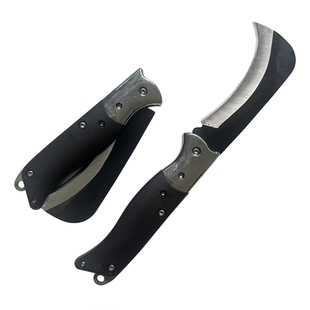 精选高碳钢小弯刀农用镰刀割菜刀割草刀户外农用专用折叠式镰刀