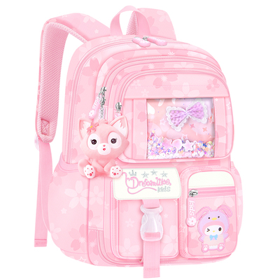 新款女生轻便减负双肩包