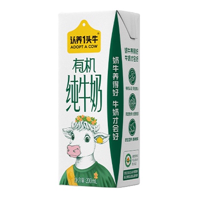 认养一头牛经典有机3.6g蛋白纯牛