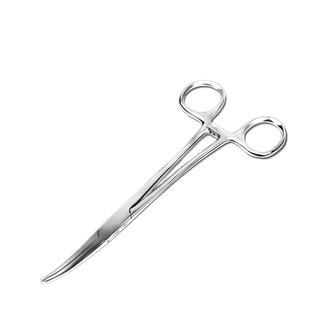 不锈钢止血直弯钳宠物拔毛钓鱼取钩钳拔火罐夹钳实验室手术器械