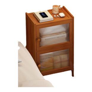 床头柜小型家用卧室床边置物架现代简约出租房用侧边柜儿童收纳柜