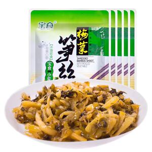 福建特产梅菜花生素食美食笋尖丝下饭小菜学生早晚餐芥菜酱菜咸菜