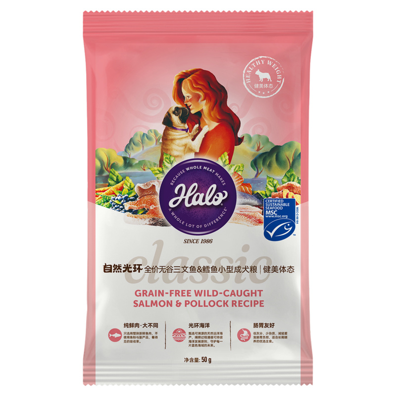 Halo中大型成犬粮海陆盛宴狗粮