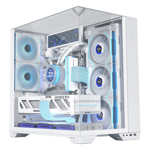 联力包豪斯O11 Vision compact 无立柱海景房台式机电脑主机机箱