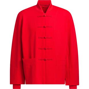 Adidas/阿迪达斯正品联名款情侣唐装休闲运动时尚外套JE1118