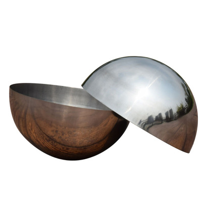 不锈钢镜面半球管堵头