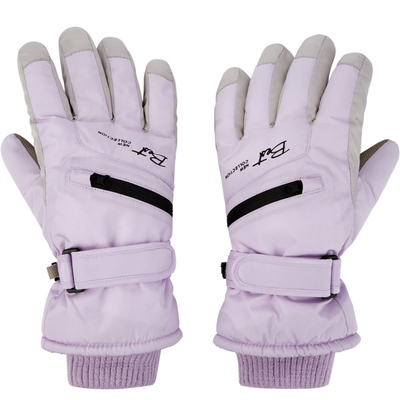 巴拉巴拉儿童手套分指滑雪冬季厚