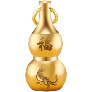 朱砂空心纯铜葫芦钥匙扣挂件十二生肖上开盖小药瓶汽车钥匙链男女