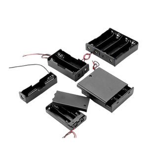 18650并联电池盒 2 3 4节DIY电池盒   3.7V锂电池盒配线