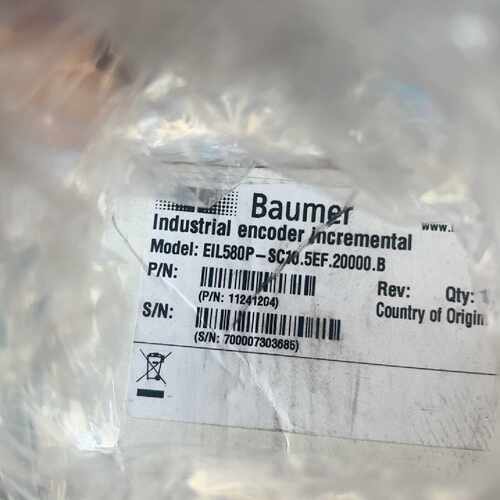 EIL580P-SC10.5 Baumer堡盟增量式编码器 旋转编码器