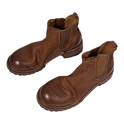 珡羽KotoFeather手工复古马丁靴