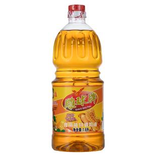 雕球浓香花生调和油食用油家用商用烹饪烧烤宿舍小瓶粮油花生油