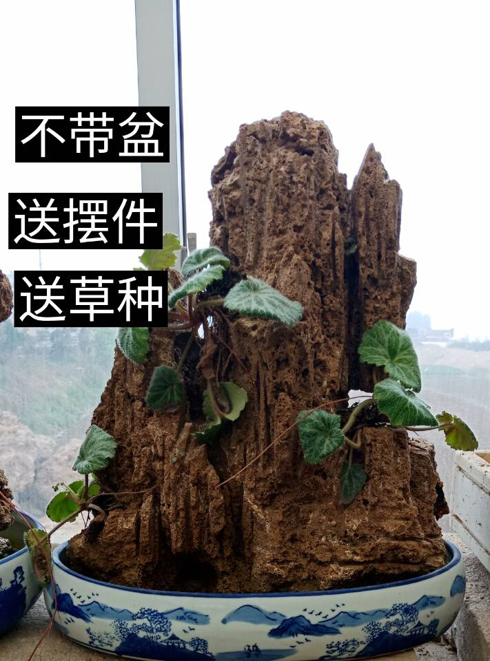 上水石原石假山盆景摆件观赏石鱼缸造景奇石微景观加湿 机械设备 其他机械设备 原图主图