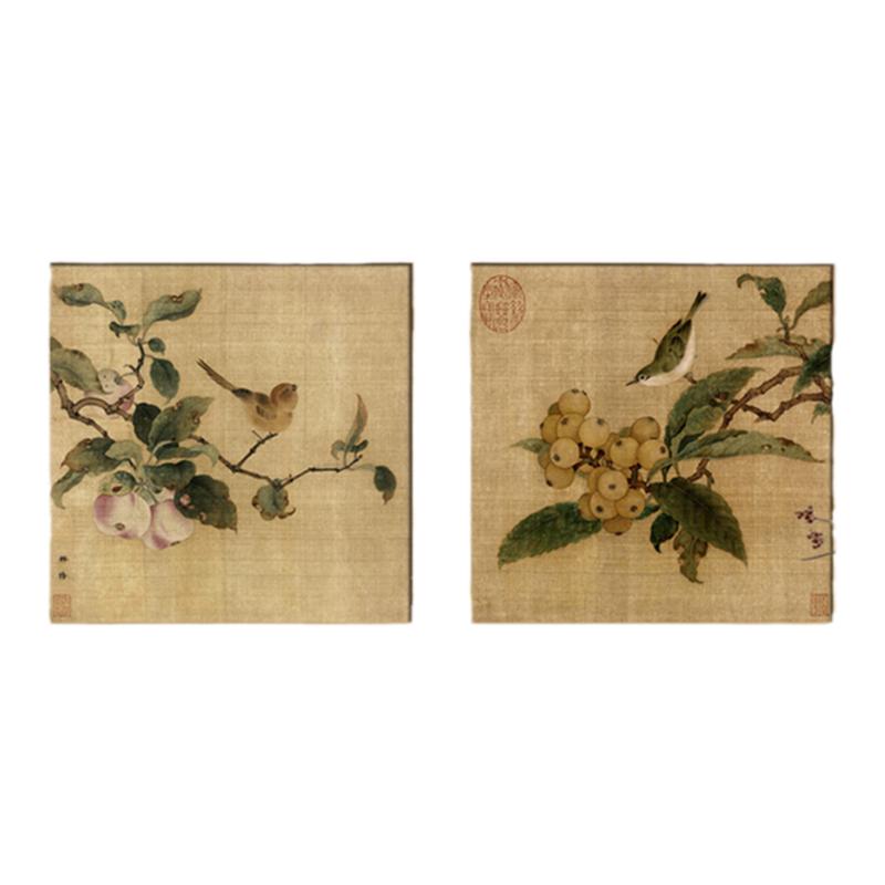 中国风茶室挂画书房装饰