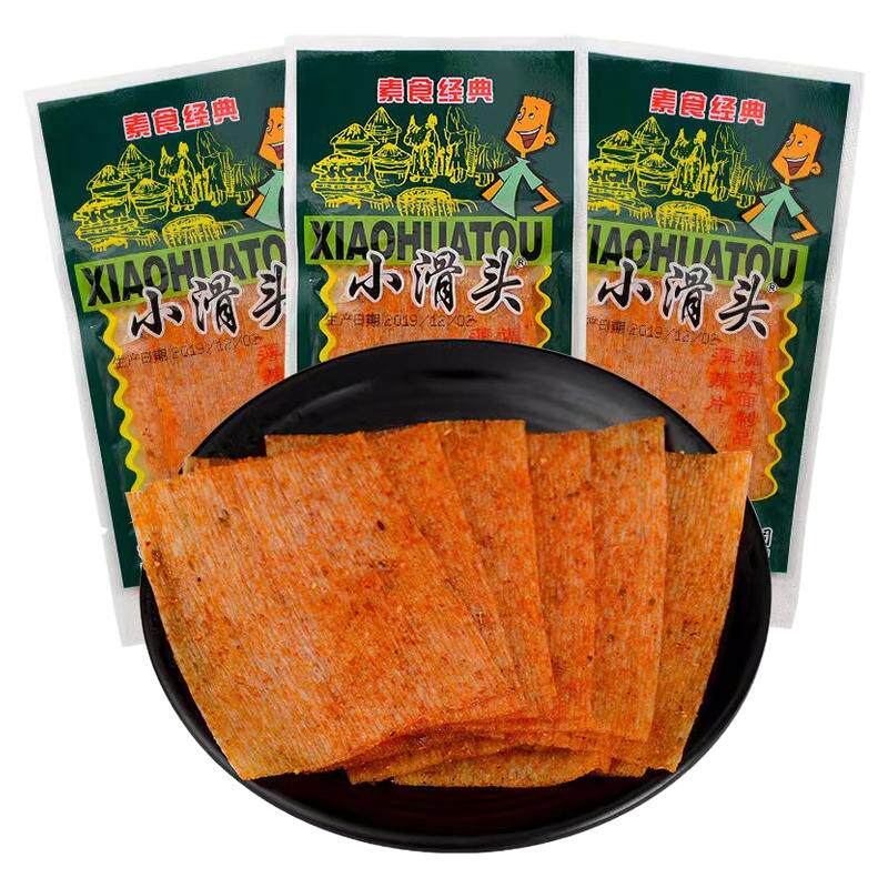小滑头辣条麻辣大辣片老式8090后儿时怀旧整箱小卖部零食休闲食品