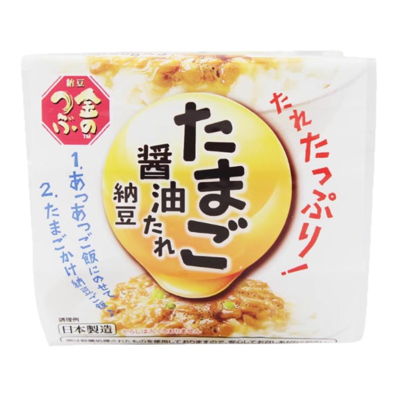 日本原装进口鸡蛋酱油纳豆味滋康