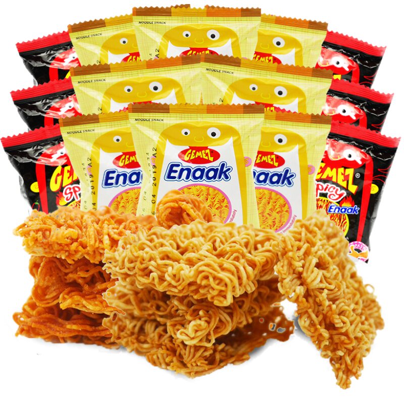 印尼进口GEMEZ小鸡干脆面火辣味