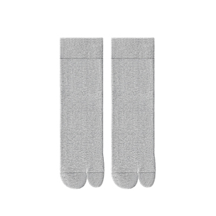 93%棉分趾袜子女中筒袜秋冬无骨防臭拇指袜吸汗透气tabi二趾袜