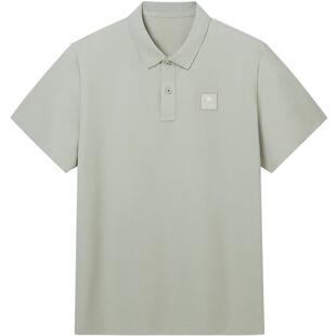 骆驼短袖男款polo衫2026夏季新款5A抗菌索罗娜透气休闲翻领T恤男