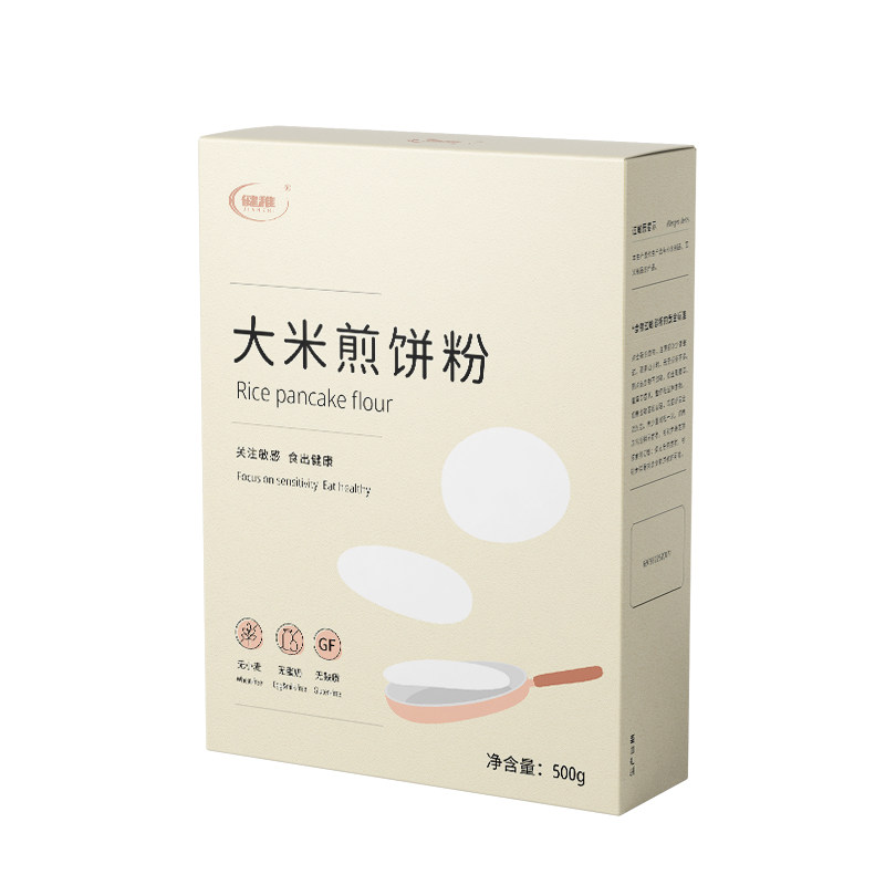 健稚大米煎饼粉无小麦无麸质早餐
