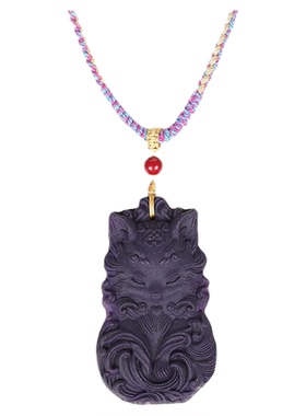 【普陀山正品】九尾狐手情侣吊坠