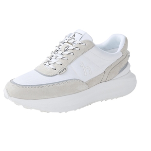 Hazzys哈吉斯女士休闲鞋秋季时尚潮流女鞋舒适厚底运动鞋