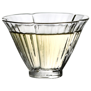 日式手工耐热玻璃小茶杯功夫茶品茶杯主人单杯透明品茗杯茶具套装