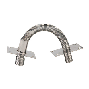 百佳304不锈钢过线器门窗用过线管门禁过线保护器金属门用过线器