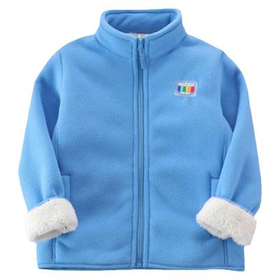 秋冬加绒加厚摇粒绒外套