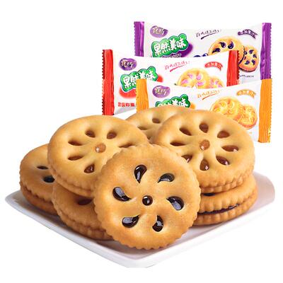 真巧夹心饼干好吃酥脆