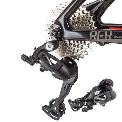 山地车自行车变速器指拨7 8 9 10速24 27指拨21变速配件套件后拨