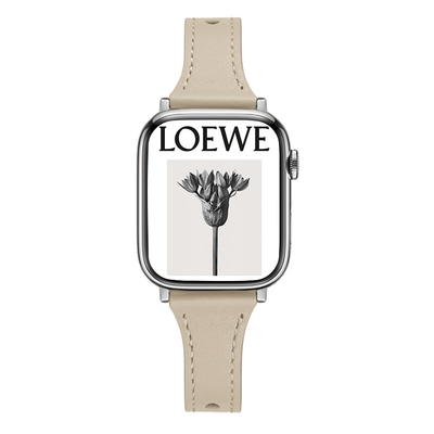 iwatchs9/10小蛮腰平纹牛皮表带