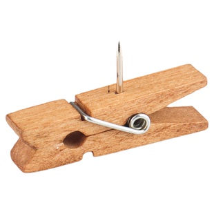 木质图钉创意夹子图钉不伤照片按钉可爱毛毡软木板diy留言板钉子