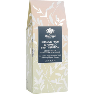 临期Whittard英国进口菠萝火龙果/椰子风味乌龙茶100g袋装水果茶