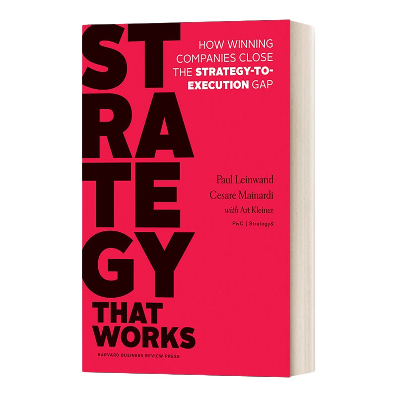 英文原版 Strategy That Works 让战略落地 如何跨越战略与实施间的鸿沟 如何跨越战略与实施间的鸿沟 精装 英文版 进口英语书籍