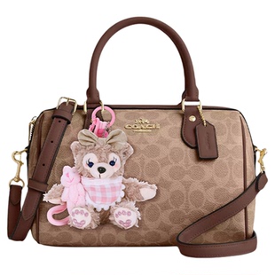 【国内现货】COACH/蔻驰Rowan波士顿包圆筒包手提单肩斜挎女包