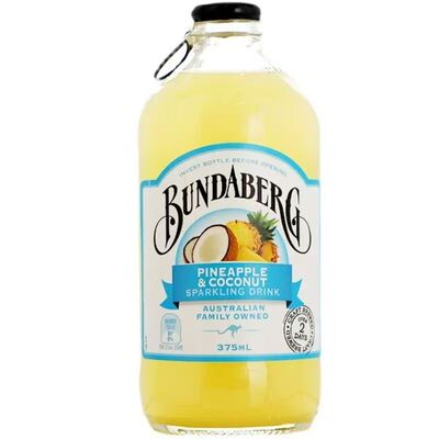 Bundaberg澳洲宾得宝姜汁汽水姜汁啤酒碳酸饮料干姜水375ml*4瓶