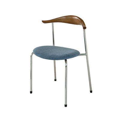 号角屋北欧包豪斯实木靠背餐椅