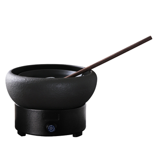 电陶炉煮茶器普洱白茶泡茶器炉柴烧茶碗蒸汽麦饭石养生烧水壶一体