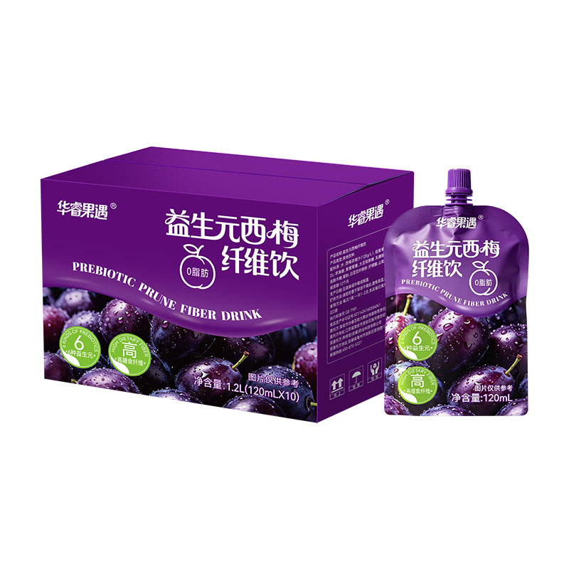 益生元西梅汁120ML*10袋整箱装