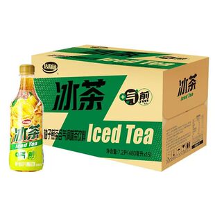 达利园冰茶柚子煎茶480ml*15瓶